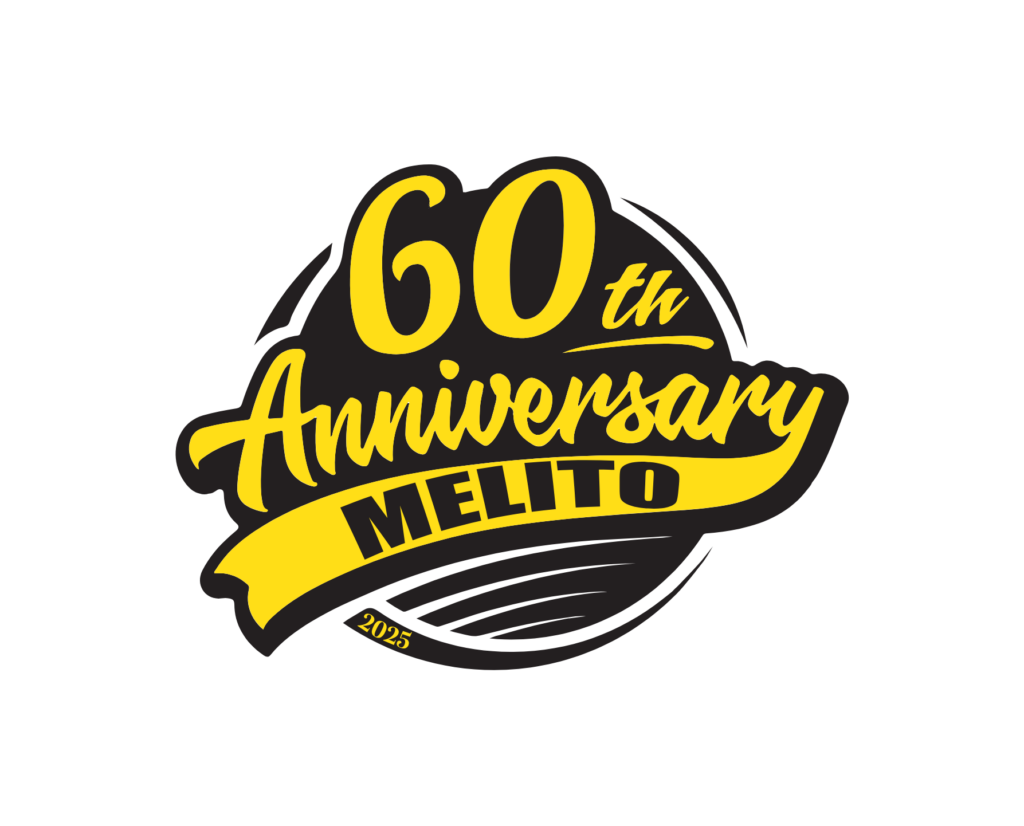 logo 60 ans - entreprise Melito