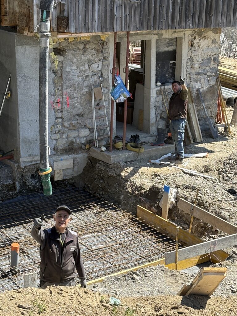 Chantier Melito chez Mamie Marthe