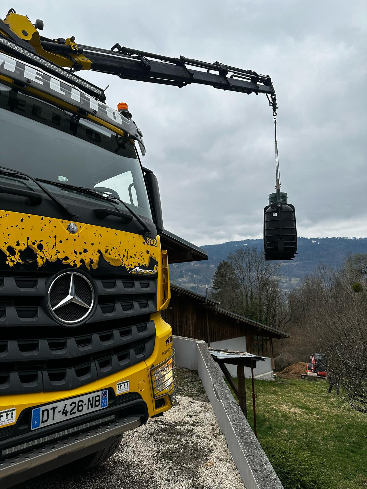 Camion Mercedes 8x8 Melito