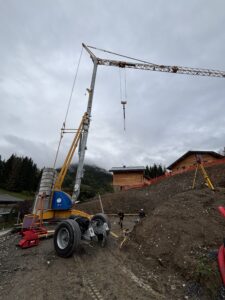 Soubassement chalet