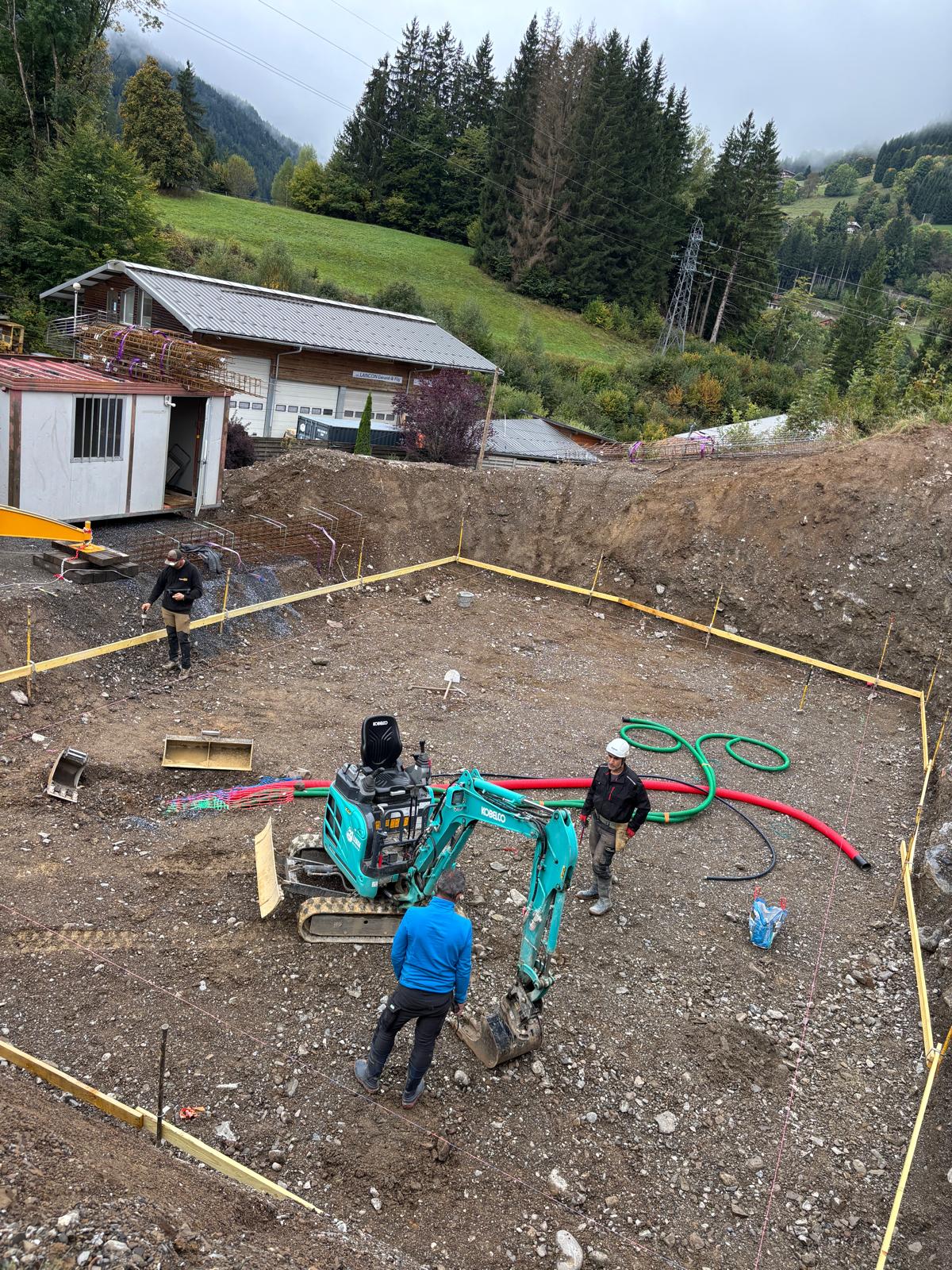 Soubassement chalet